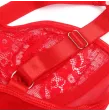 SUBBLIME - TEDDY MIT STRUMPFBAND MIT SPITZENDETAIL UND STREIFEN ROT S-M SUBBLIME - TEDDY MIT STRUMPFBAND MIT SPITZENDETAIL UND STREIFEN ROT S-M