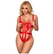 SUBBLIME - 954468 SEXY OPENWORK BODY WITH BOW RED S-M SUBBLIME - 954468 SEXY OPENWORK BODY WITH BOW RED S-M