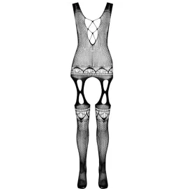 PASSION - BS099 BLACK BODYSTOCKING ONE SIZE