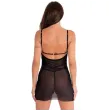 LIVCO CORSETTI FASHION - KROLINA LC 90734 CHEMISE THONG BLACK S-M LIVCO CORSETTI FASHION - KROLINA LC 90734 CHEMISE THONG BLACK S-M