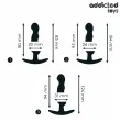 ADDICTED TOYS - SET DE 3 PLUG ANAL SILICONA MODELO 1 ADDICTED TOYS - SET DE 3 PLUG ANAL SILICONA MODELO 1