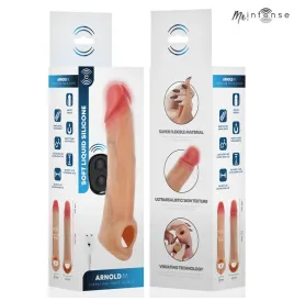 MR INTENSE - ARNOLD M VIBRATORE IN SILICONE PER PENE CON TELECOMANDO 14,5 CM -Ø- 4 CM