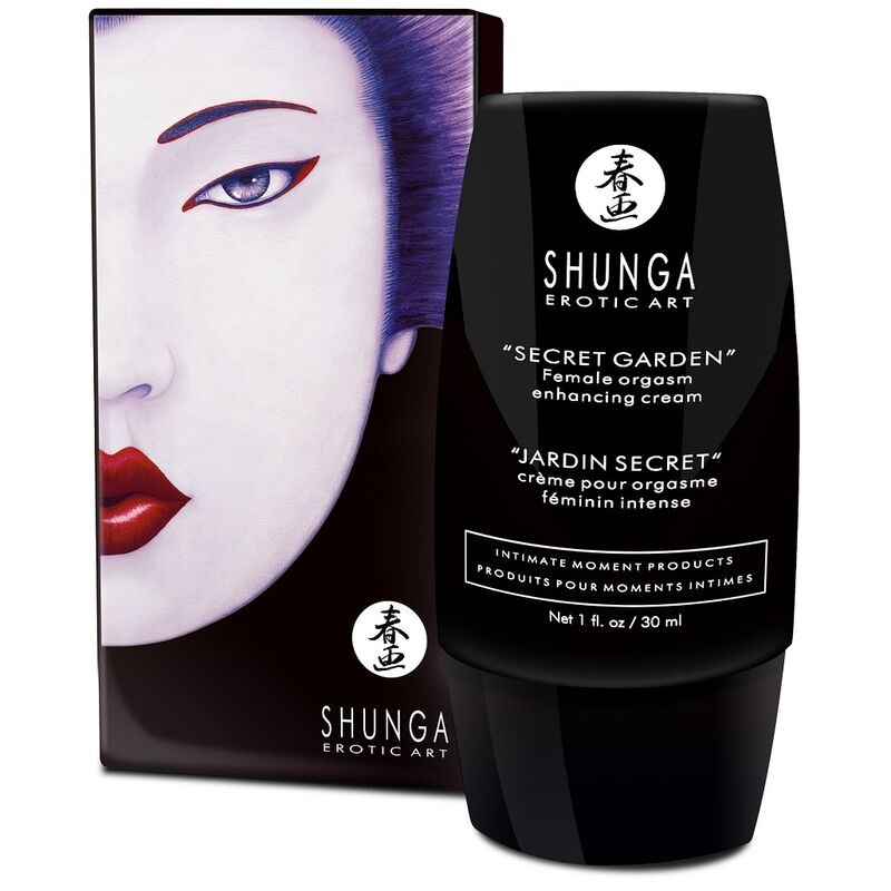 SHUNGA - CRÈME DORGASME FÉMININ INTENSE JARDIN SECRET