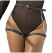 SUBBLIME - CINTURA IN PELLE NERA TAGLIA UNICA SUBBLIME - CINTURA IN PELLE NERA TAGLIA UNICA