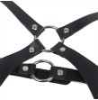 SUBBLIME - IMBRACATURA COMPLETA CON FIBBIE IN PELLE NERA TAGLIA UNICA SUBBLIME - IMBRACATURA COMPLETA CON FIBBIE IN PELLE NERA TAGLIA UNICA