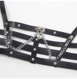 SUBBLIME - IMBRACATURA A CORSETTO CON CATENA DETTAGLIO TAGLIA UNICA SUBBLIME - IMBRACATURA A CORSETTO CON CATENA DETTAGLIO TAGLIA UNICA