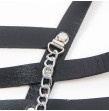 SUBBLIME - IMBRACATURA A CORSETTO CON CATENA DETTAGLIO TAGLIA UNICA SUBBLIME - IMBRACATURA A CORSETTO CON CATENA DETTAGLIO TAGLIA UNICA