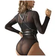 SUBBLIME - HARNESS MIT RIEMEN UND KETTE DETAILS EINE GRÖSSE