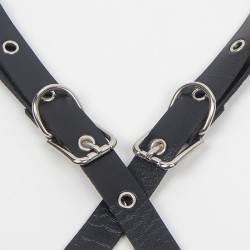 SUBBLIME - HARNESS MIT RIEMEN UND KETTE DETAILS EINE GRÖSSE