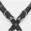 SUBBLIME - HARNESS MIT RIEMEN UND KETTE DETAILS EINE GRÖSSE