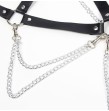 SUBBLIME - HARNESS-BH MIT KETTENDETAIL, EINE GRÖSSE SUBBLIME - HARNESS-BH MIT KETTENDETAIL, EINE GRÖSSE