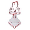 SUBBLIME - SEXY CROTCHLESS NURSE COSTUME S-M