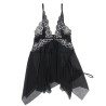 SUBBLIME - BABYDOLL IN TESSUTO TULLE PIZZO S-M