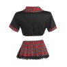 SUBBLIME - SEXY SCHOOLGIRL COSTUME WITH TOP S-M