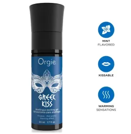 ORGIE - GREEK KISS GEL ESTIMULANTE PARA ANILINGUS SABOR MENTA 50 ML