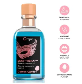 ORGIE - LIPPENMASSAGE-SET MIT ZUCKERWATTE, 100 ML