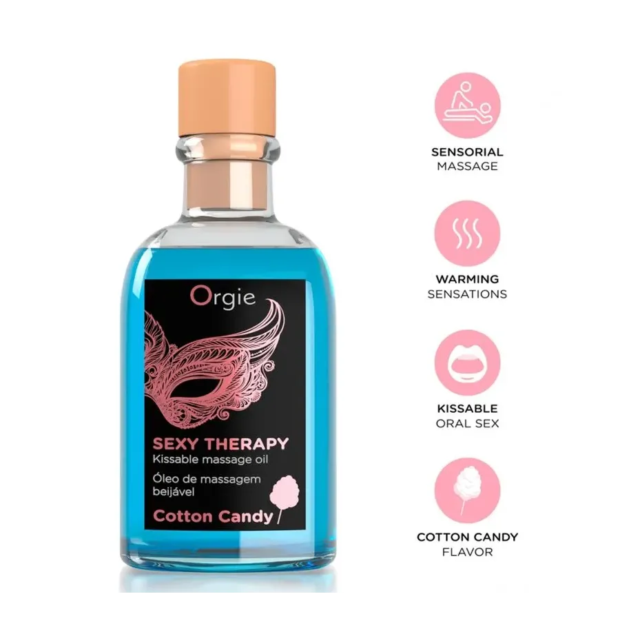 ORGIE - LIPS MASSAGE COTTON CANDY KISSABLE MASSAGE SET 100 ML ORGIE - LIPS MASSAGE COTTON CANDY KISSABLE MASSAGE SET 100 ML