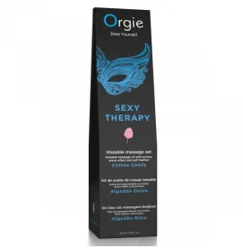 ORGIE - MASSAGGIO LABBRA, ZUCCHERO FILATO, SET DA MASSAGGIO BACIABILE 100 ML