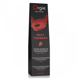 ORGIE - MASSAGGIO LABBRA SET MASSAGGIO KISSABLE ALLA FRAGOLA 100 ML