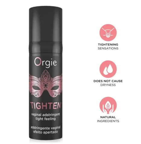 ORGIE - GEL RASSODANTE PER INTIMO, EFFETTO RASSODANTE, 15 ML