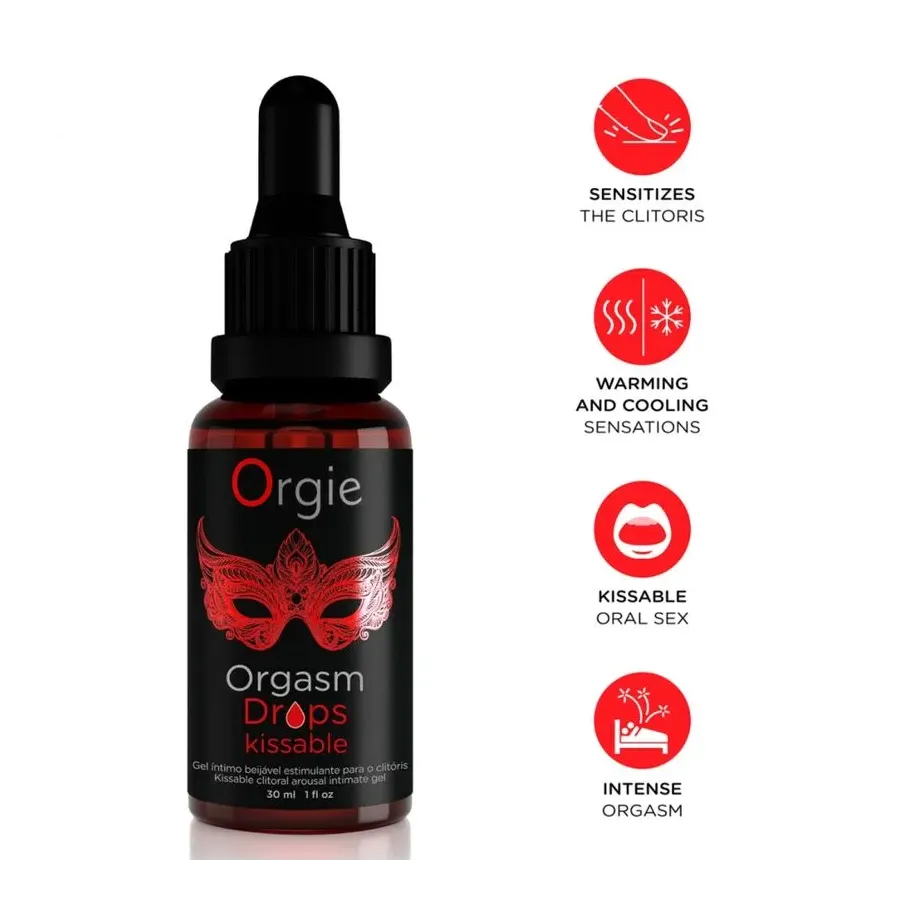 ORGIE - GOUTTES ORGASTIQUES POUR UNE EXCITATION CLITORIELLE À COUCHER 30 ML ORGIE - GOUTTES ORGASTIQUES POUR UNE EXCITATION CLITORIELLE À COUCHER 30 ML