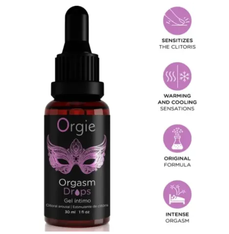 ORGIE - GOUTTES ORGASTIQUES POUR EXCITATION CLITORIELLE 30 ML