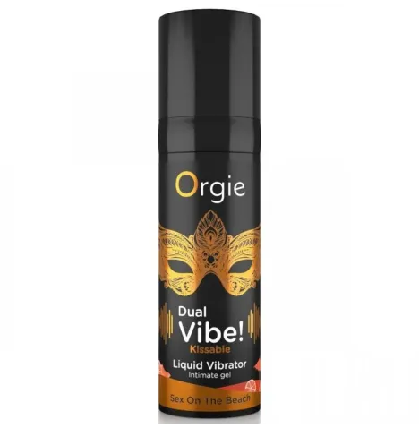 ORGIE - DOPPELVIBRATOR SEX AM STRAND KÜSSER FLÜSSIGVIBRATOR 15 ML
