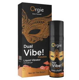 ORGIE - DOPPELVIBRATOR SEX AM STRAND KÜSSER FLÜSSIGVIBRATOR 15 ML