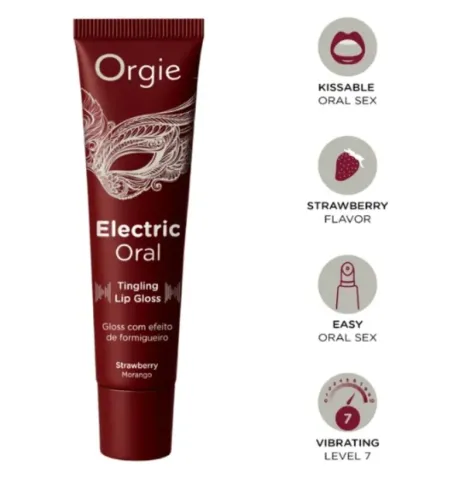 ORGIE - GLOSS À LÈVRES ÉLECTRIQUE À ÉNERGIE ORALE 15 ML