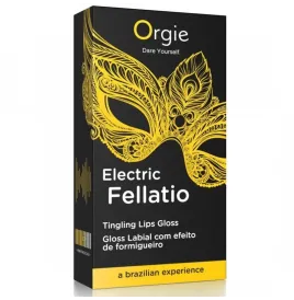ORGIE - ELECTRIC FELLATIO GLOSS LABIAL BESABLE EFECTO VIBRANTE 10 ML
