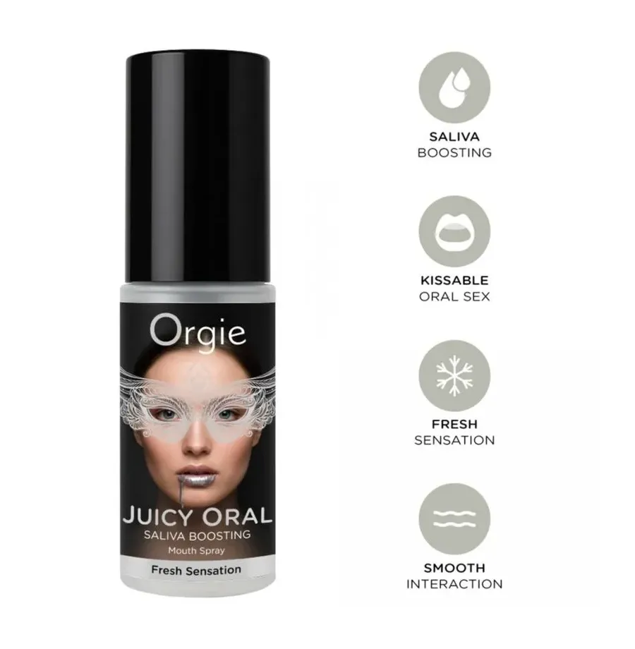 ORGIE - SPRAY BUCCAL STIMULANT LA SALIVE, MENTHE, 15 ML ORGIE - SPRAY BUCCAL STIMULANT LA SALIVE, MENTHE, 15 ML