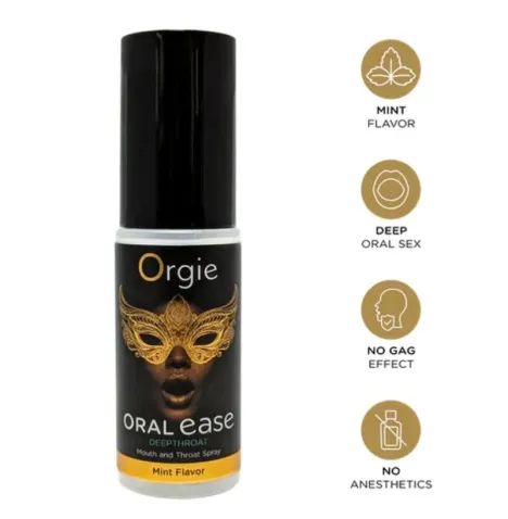 ORGIE - SPRAY PER BOCCA E GOLA ORALE ALLA MENTA 50 ML