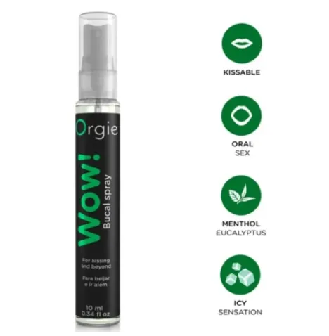 ORGIE - WOW SPRAY BUCCAL AU MENTHOL ET À EUCALYPTUS 10 ML