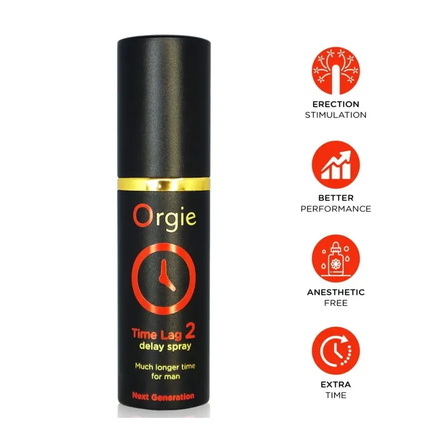 ORGIE - TIME LAG 2 RITARDO SPRAY ANESTETICO GRATUITO 10 ML
