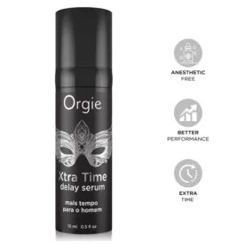 ORGIE - SIERO A RITARDO AL SILICONE EXTRA TIME SENZA ANESTETICO 15 ML