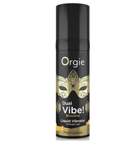 ORGIE - DUAL-VIBE PIÑA COLADA KISSABLE FLÜSSIGER VIBRATOR 15 ML