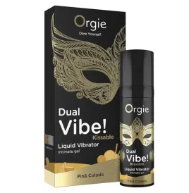 ORGIE - DUAL-VIBE PIÑA COLADA KISSABLE FLÜSSIGER VIBRATOR 15 ML