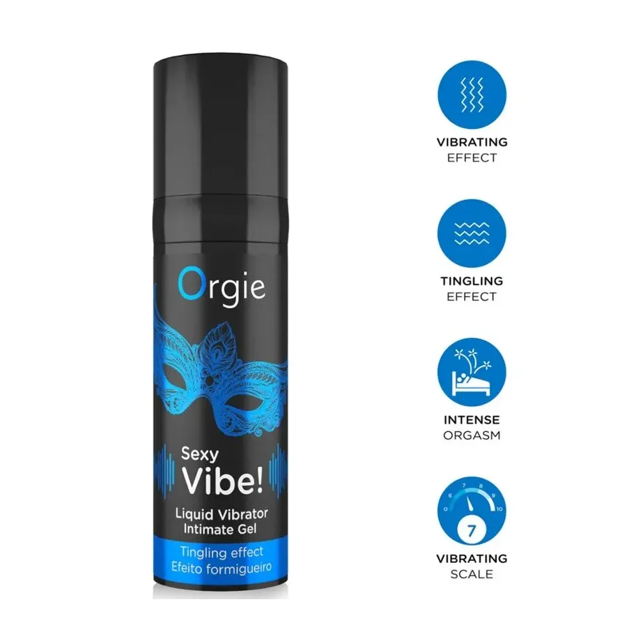 ORGIE - SEXY VIBE LIQUID VIBRATOR 15 ML ORGIE - SEXY VIBE LIQUID VIBRATOR 15 ML