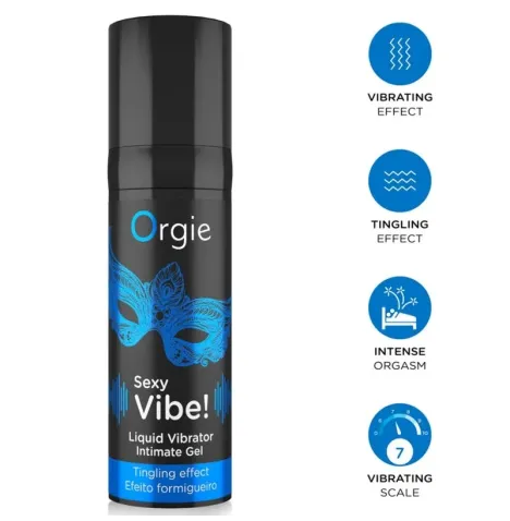 ORGIE - SEXY VIBE GEL ÍNTIMO EFECTO VIBRANTE 15 ML