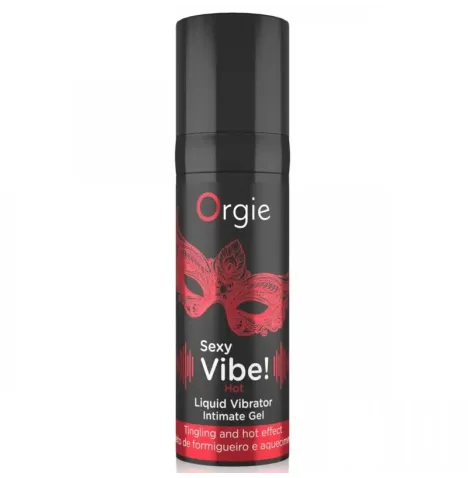 ORGIE - SEXY VIBE HEISSER, WÄRMENDE FLÜSSIGKEITSVIBRATOR 15 ML
