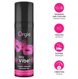 ORGIE - SEXY VIBE INTENSIVES ORGASMUS, VIELFÄLTIGE EMPFEHLUNGEN, INTIMGEL 15 ML