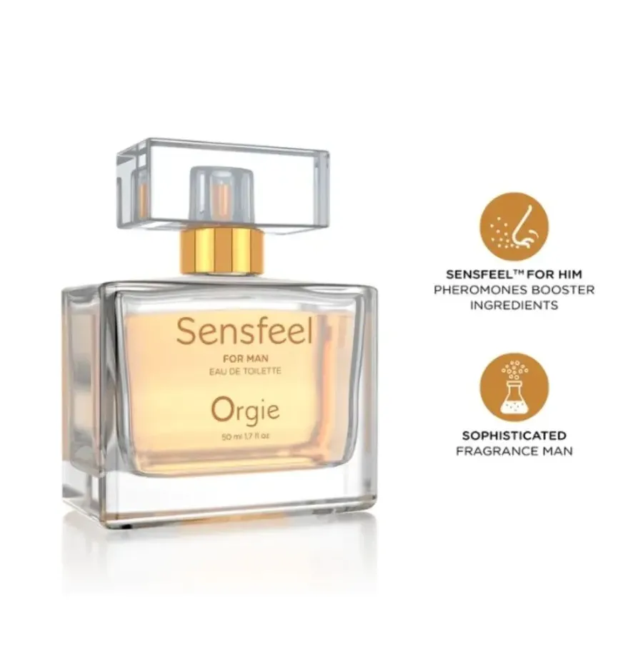 ORGIE - SENSFEEL FOR MAN PHEROMONE BOOSTER EAU DE TOILETTE 50 ML ORGIE - SENSFEEL FOR MAN PHEROMONE BOOSTER EAU DE TOILETTE 50 ML