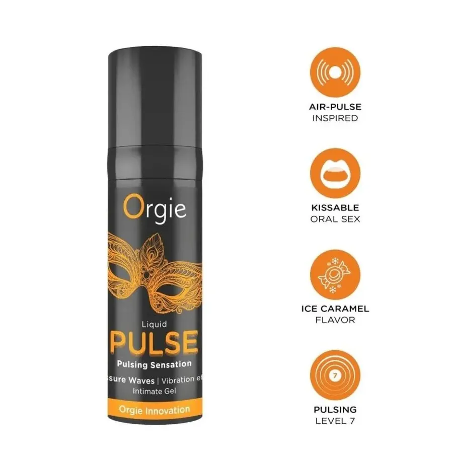 ORGIE - GEL INTIMO PULSANTE E BACIABILE 15 ML