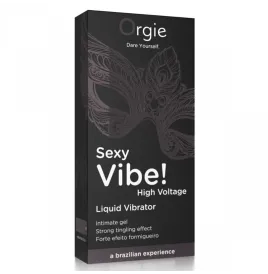 ORGIE - SEXY VIBE EXTRA STARKER FLÜSSIGKEITSVIBRATOR MIT HOCHSPANNUNG, 15 ML