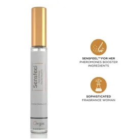 ORGIE - SENSFEEL FOR WOMAN PHOOMONE BOOSTER EAU DE TOILETTE FORMATO VIAGGIO 10 ML