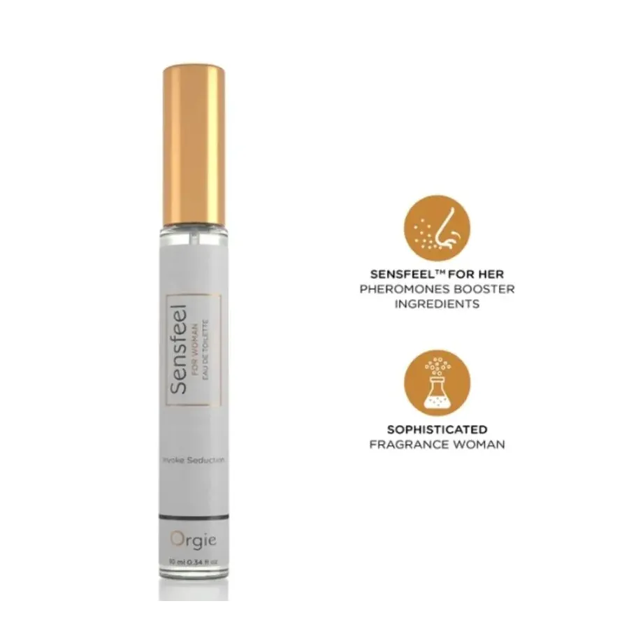 ORGIE - SENSFEEL EAU DE TOILETTE WITH PHEROMONE BOOSTER TRAVEL SIZE FOR WOMEN 10 ML ORGIE - SENSFEEL EAU DE TOILETTE WITH PHEROMONE BOOSTER TRAVEL SIZE FOR WOMEN 10 ML