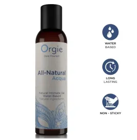 ORGIE - ALL-NATURAL ACQUA WATER-BASED INTIMATE GEL 150 ML