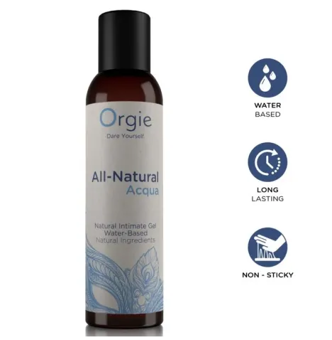 ORGIE - GEL INTIMO NATURALE A BASE DE ACQUA 150 ML