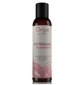 ORGIE - ALL-NATURAL STRAWBERRY KISSABLE WATER-BASED INTIMATE GEL 150 ML