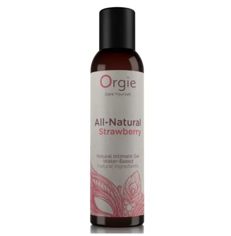 ORGIE - GEL INTIMO A BASE ACQUA COMPLETAMENTE NATURALE ALLA FRAGOLA 150 ML